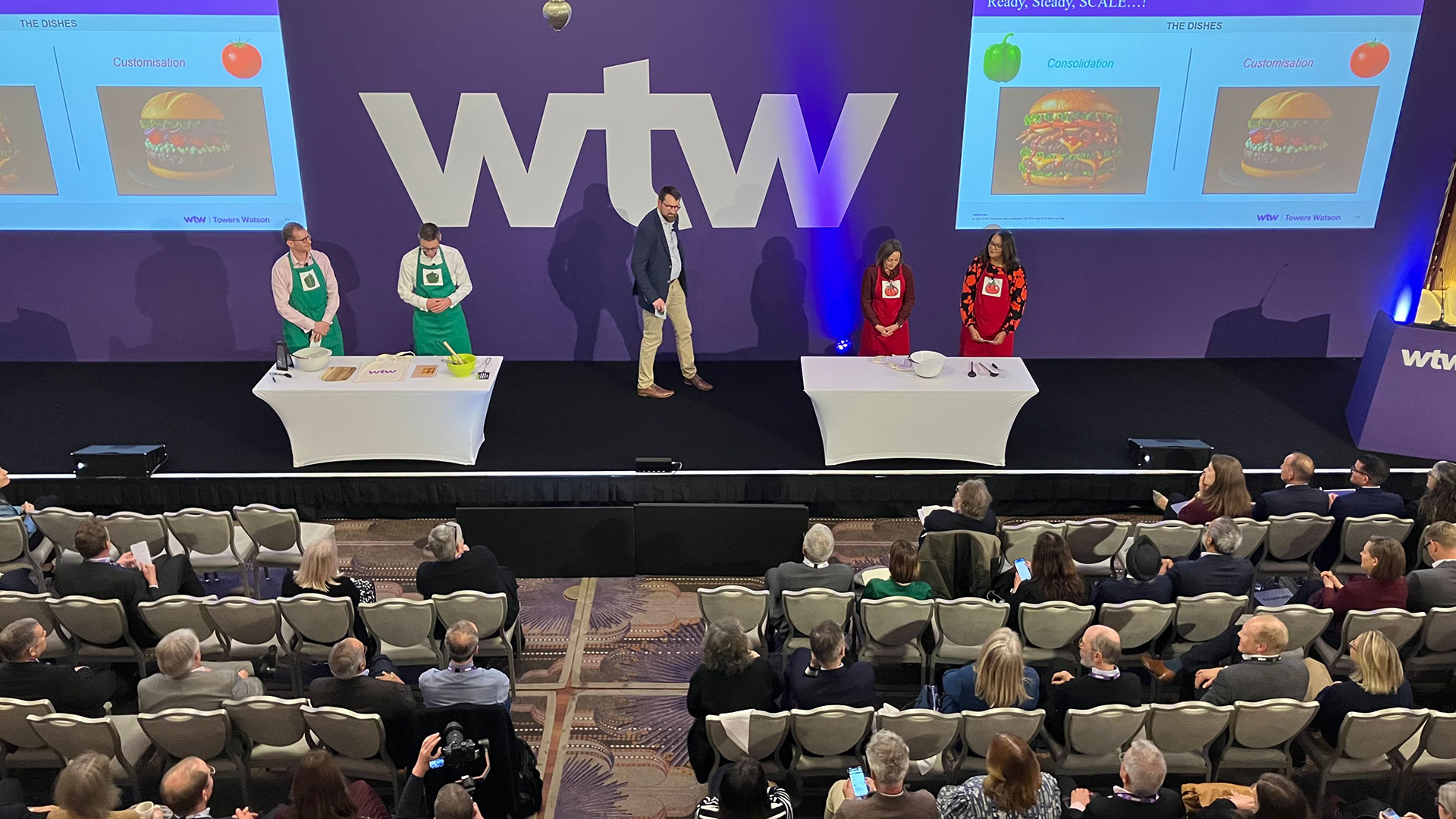 Edd Collins, Natasha Rodgers, Johnny Stoller, Helen Holman, Stuart Arnold presenting Bigger, Better….or just louder – exploring DC consolidation