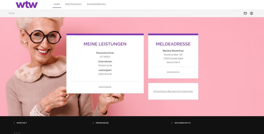 Rentnerkomponente