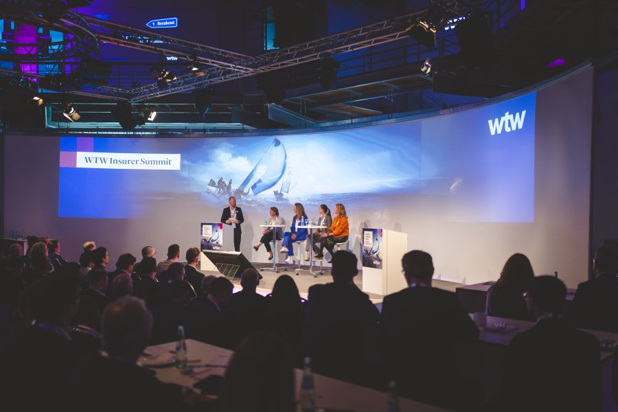 Paneldiskussion beim WTW Insurer Summit 2026.