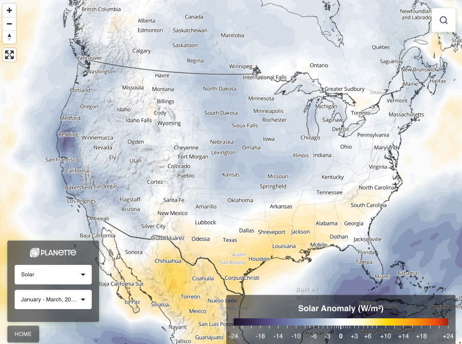 Figure 3: El Nino in North America