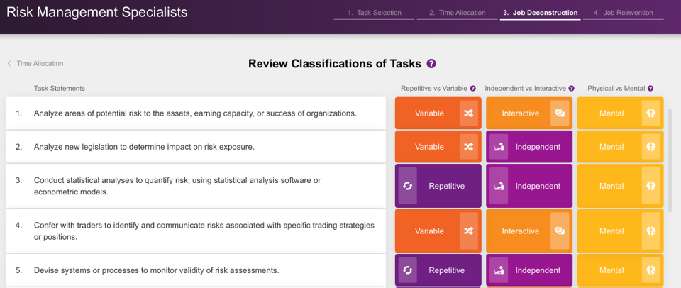 Screenshot of software home page