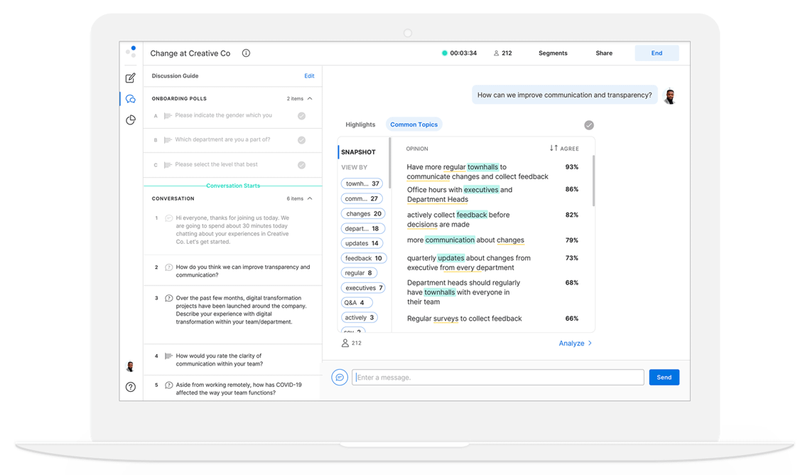 AI-powered insights at your fingertips screenshot